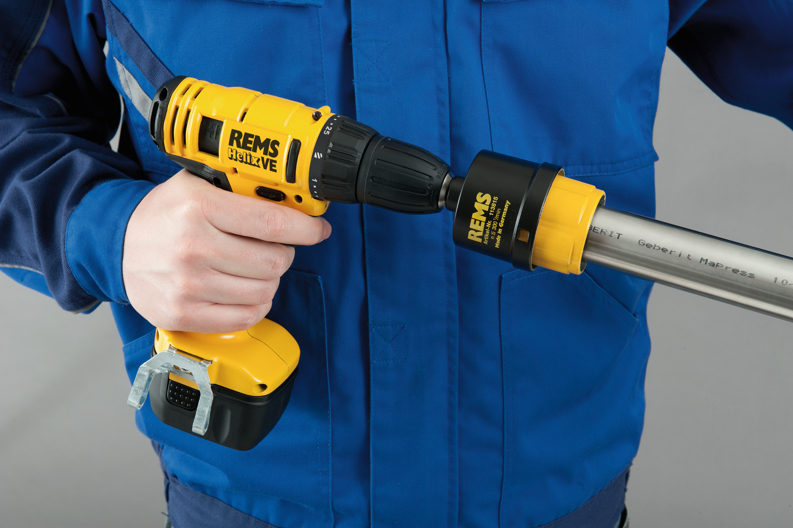 REMS REG 10-54 E - Outer-inner pipe deburrer