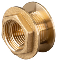 <br/>Bulkhead fitting with nut