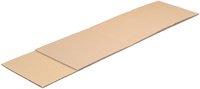 <br/>Corrugated cardboard, section 2045 x 285 mm
