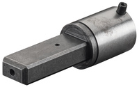 <br/>Receptacle spindle with pins